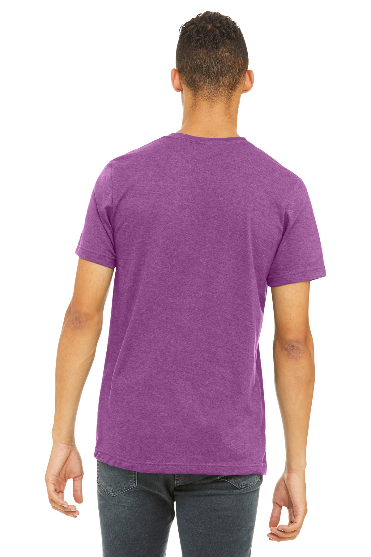BELLA+CANVAS Unisex Heather CVC Short Sleeve Tee. BC3001CVC 600