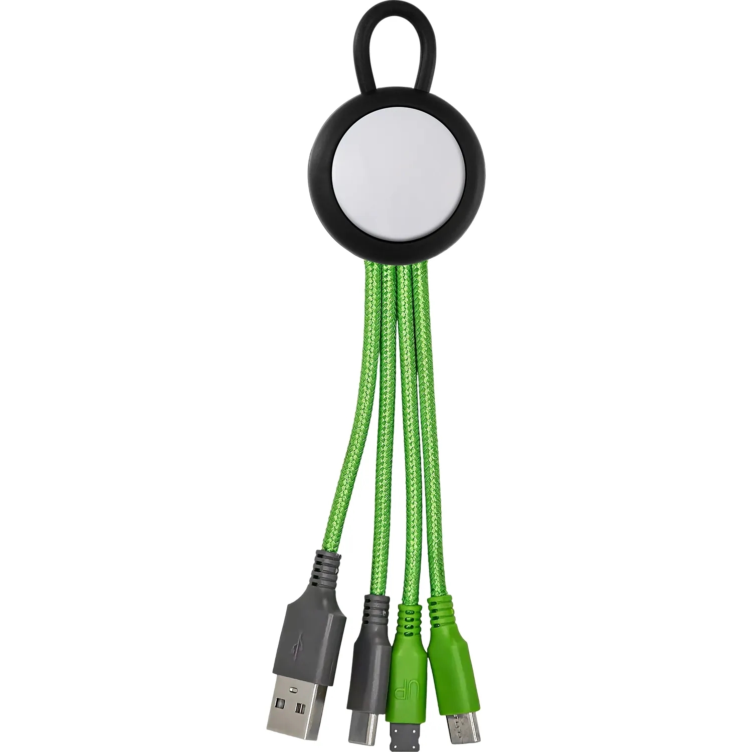 Vivid Loop Dual Input 3-in-1 Colorful Charging Cable 8