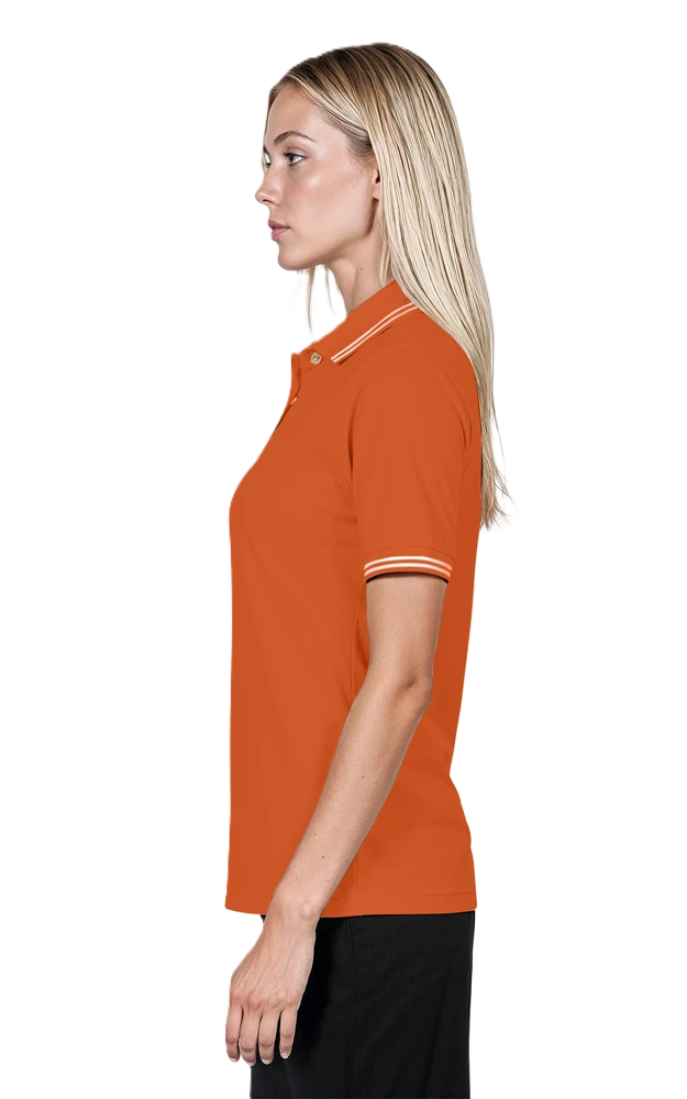 Ladies' Superblend Tipped Pique Polo 38