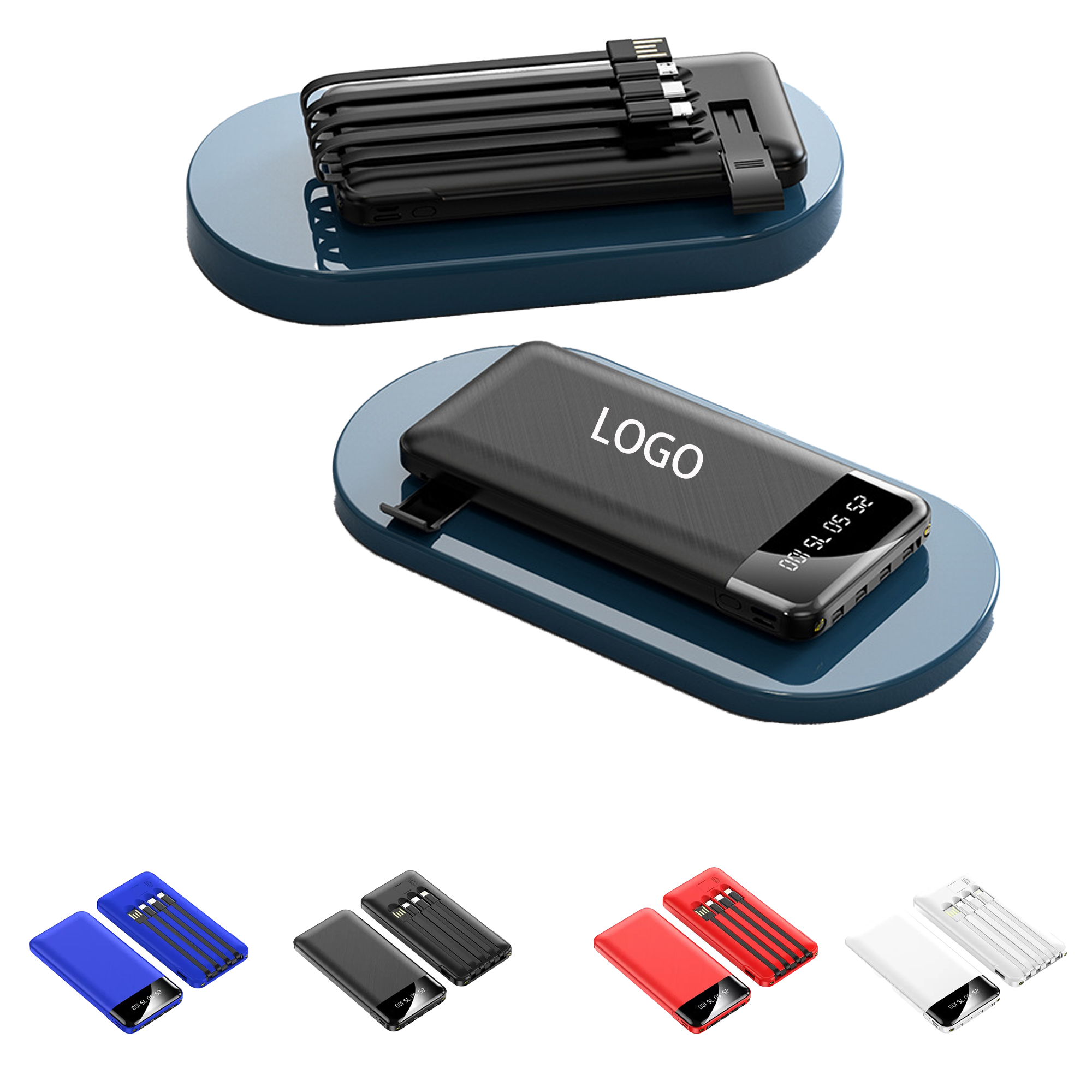 Portable Charger 10000mAh Power Bank with Flashlight 2