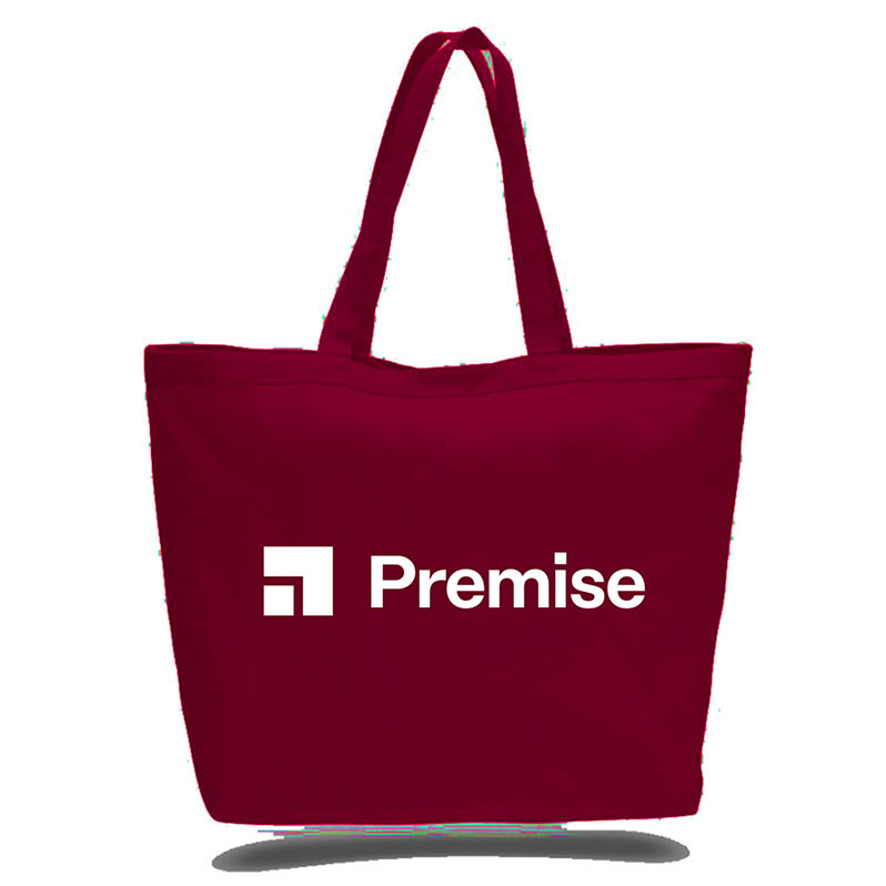 Canvas Big Tote, custom tote bag with logo imprint 13
