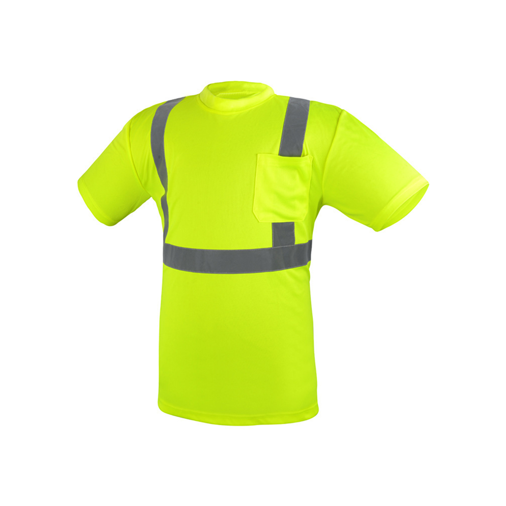 High Visibility Safety T Shirt With Pocket 1