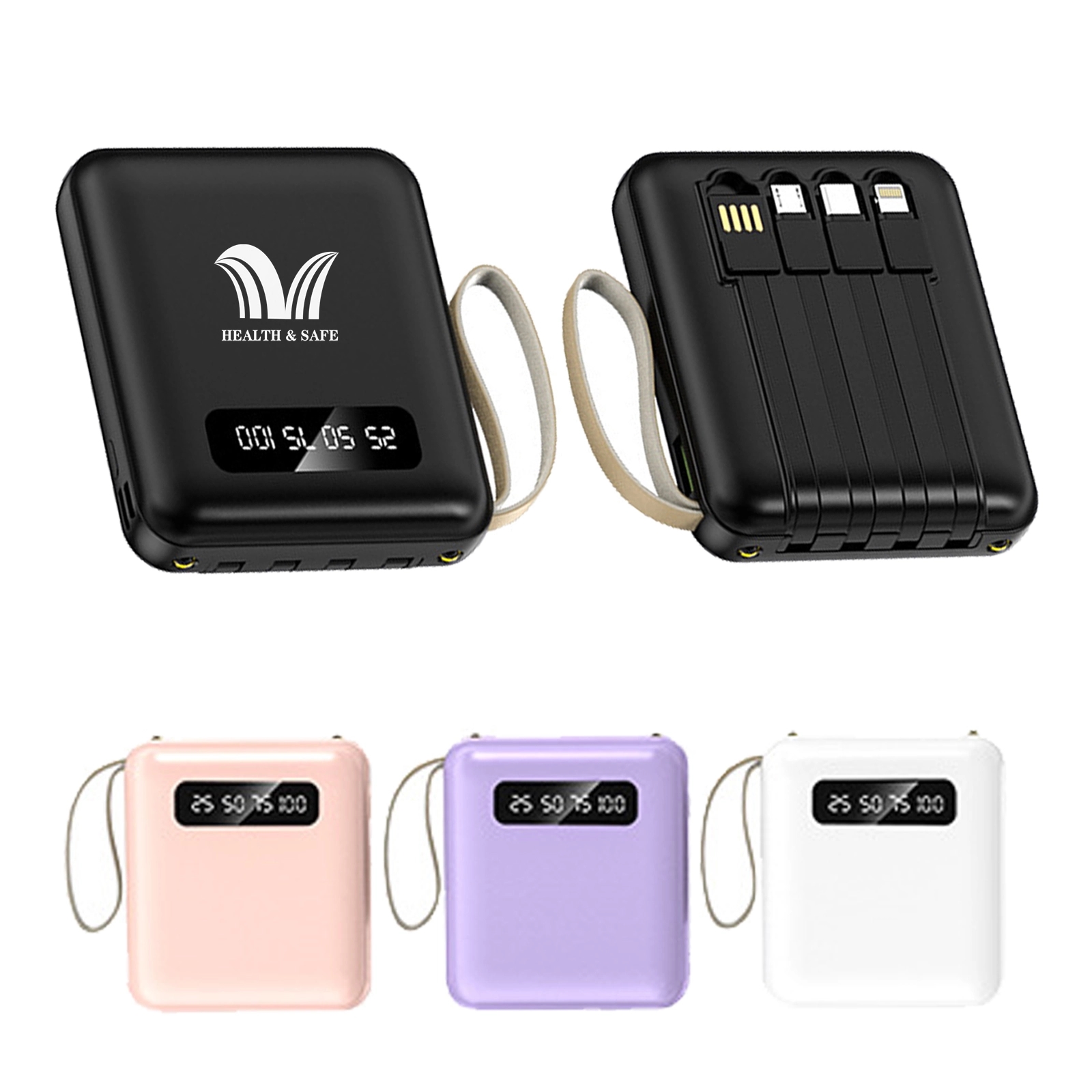 Comes With Four-Wire Power Bank 2