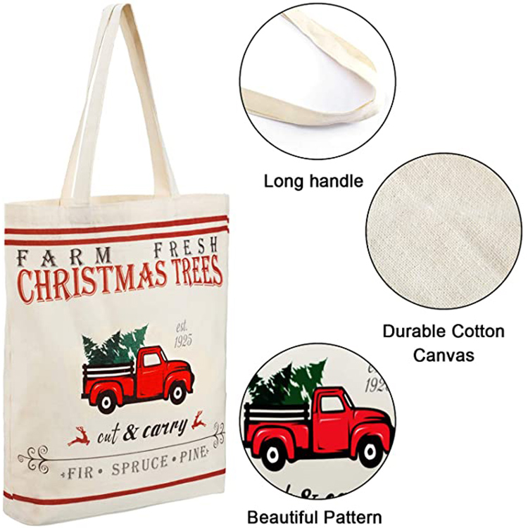 Cotton Tote Bag Full Color, custom tote bag with logo imprint 2