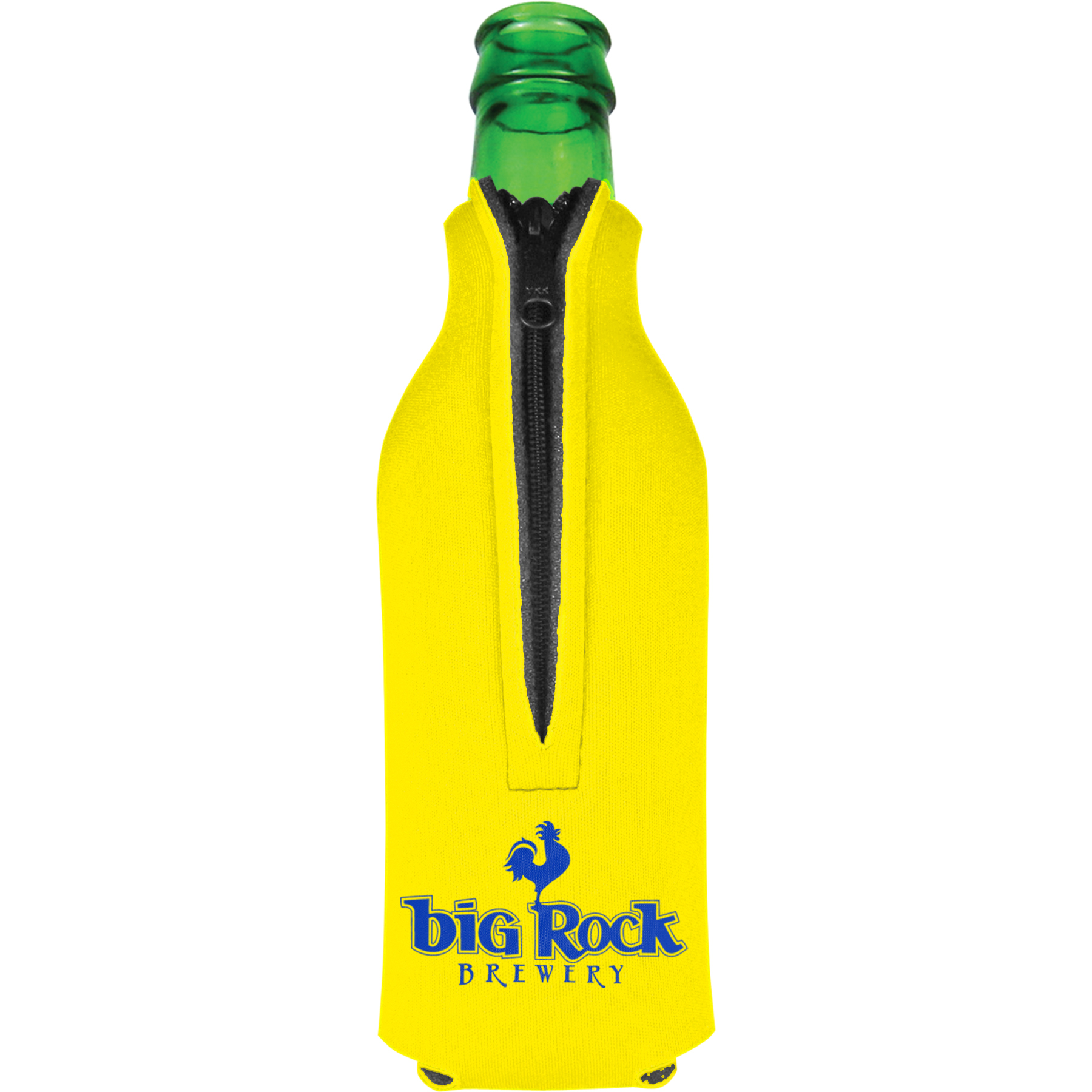Bottle Zipper Scuba can cooler, custom koozie with logo imprint 10
