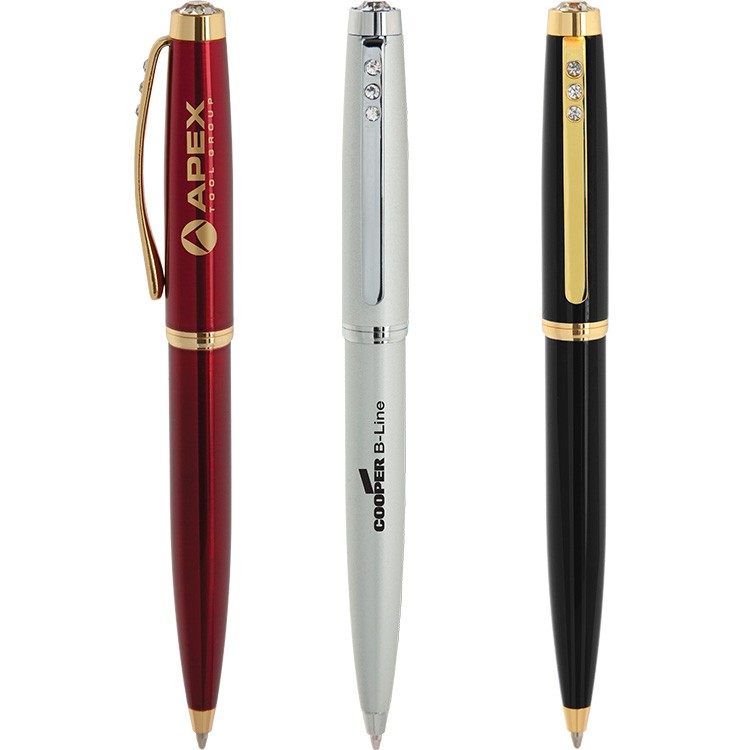 Vanity Brass Twist Action Ballpoint Pen