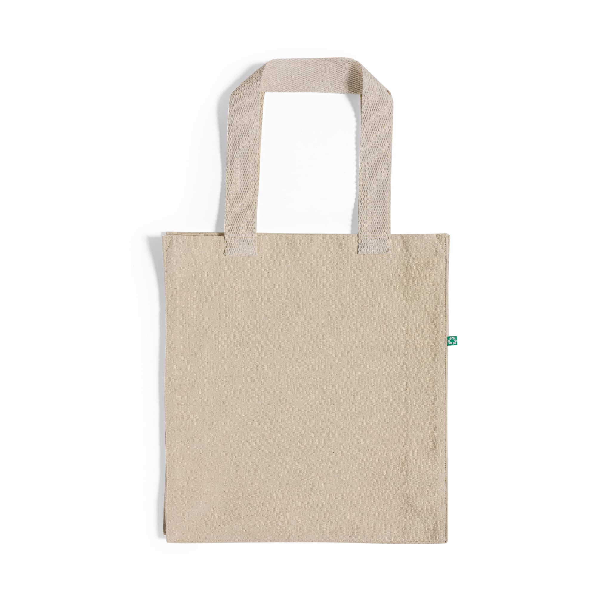 Recycled Canvas Trendy Shopper Tote Bag 3