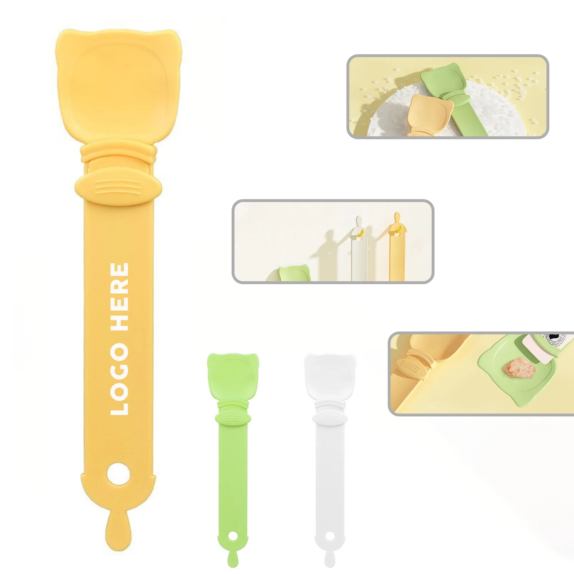 Cat Strip Squeeze Spoon 5