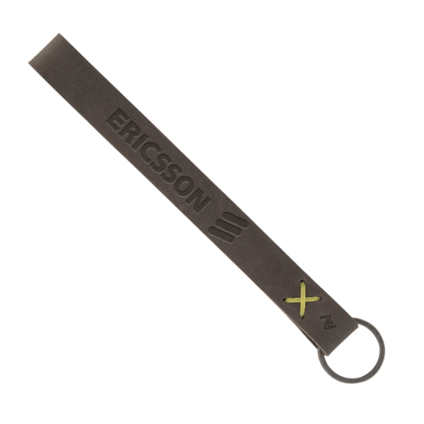Hayward Leather Wrist Keychain with Metal Split-Ring 29