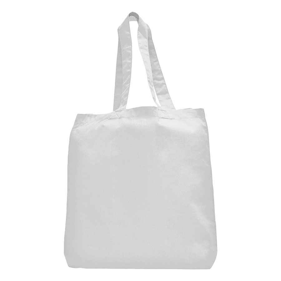 7 oz Cotton Canvas Tote Bag - 10"x14" w/ - 5"G - 20"Handle 10
