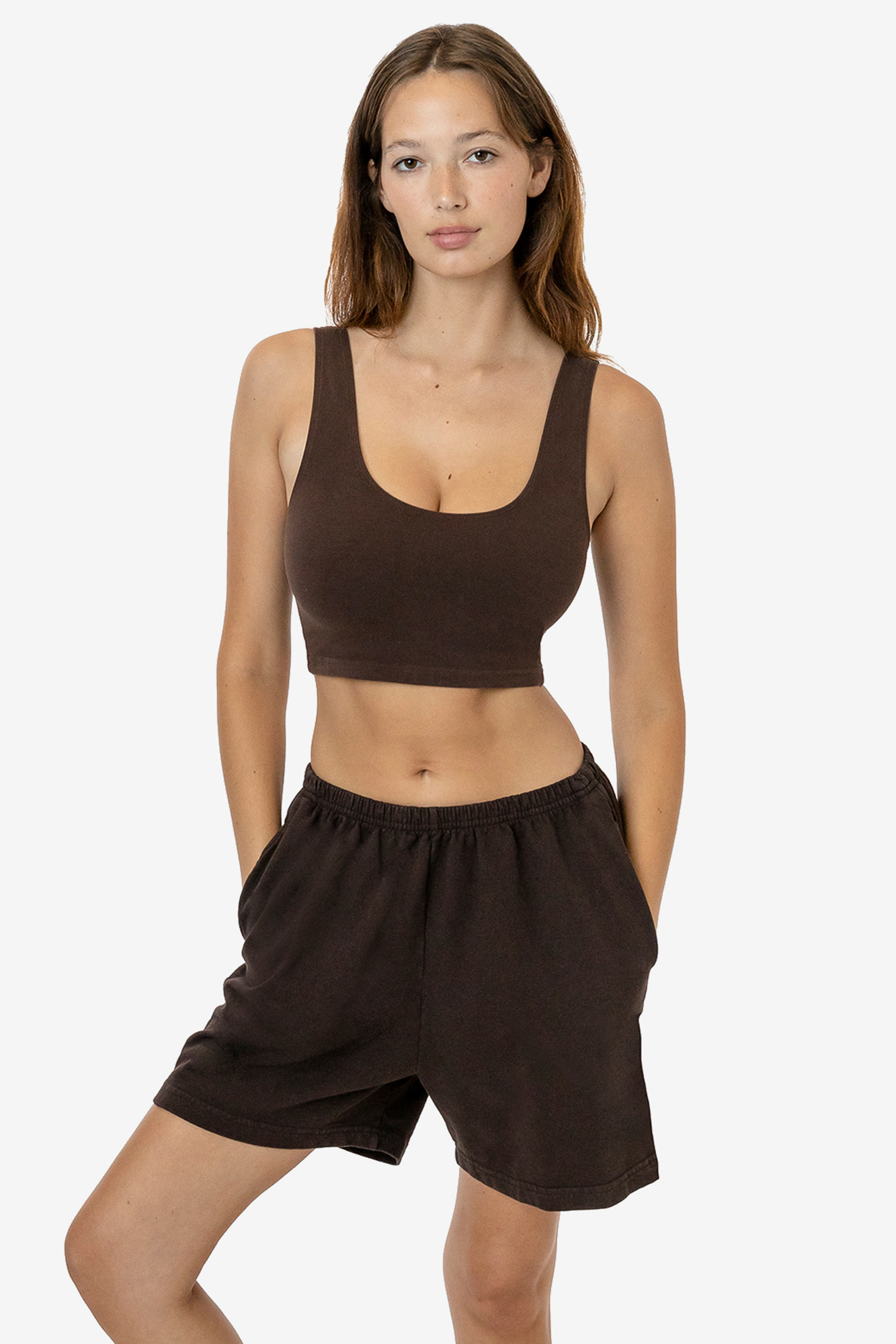WOMEN'S GARMENT DYE FRENCH TERRY KOOL SHORTS 3