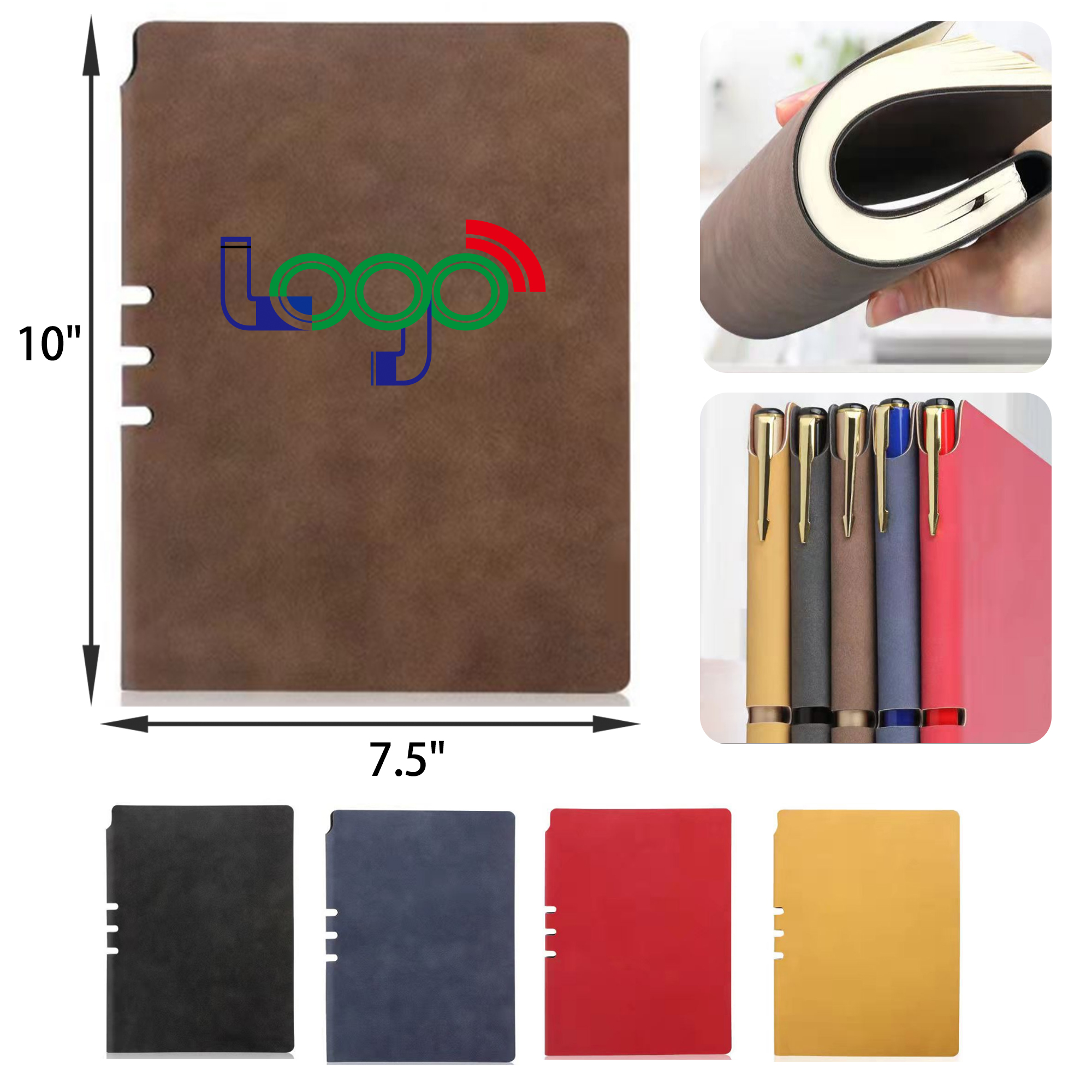 MOQ 50 PCS Stylish B5 Business Notebook 2