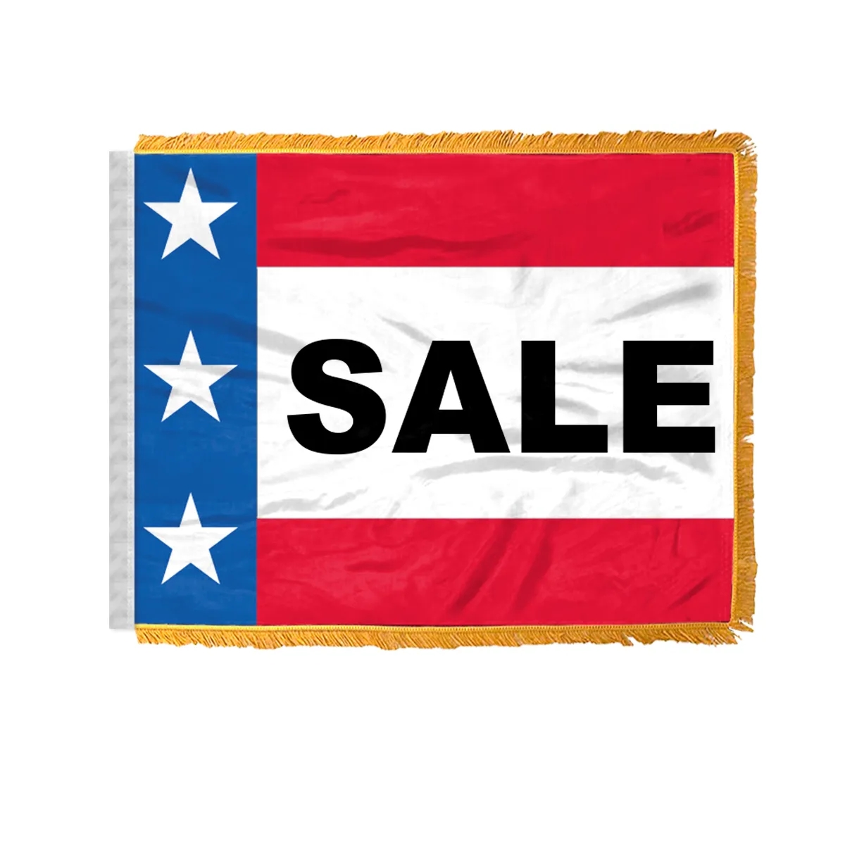 12" x 18" Patriotic Message Antenna Flag 6