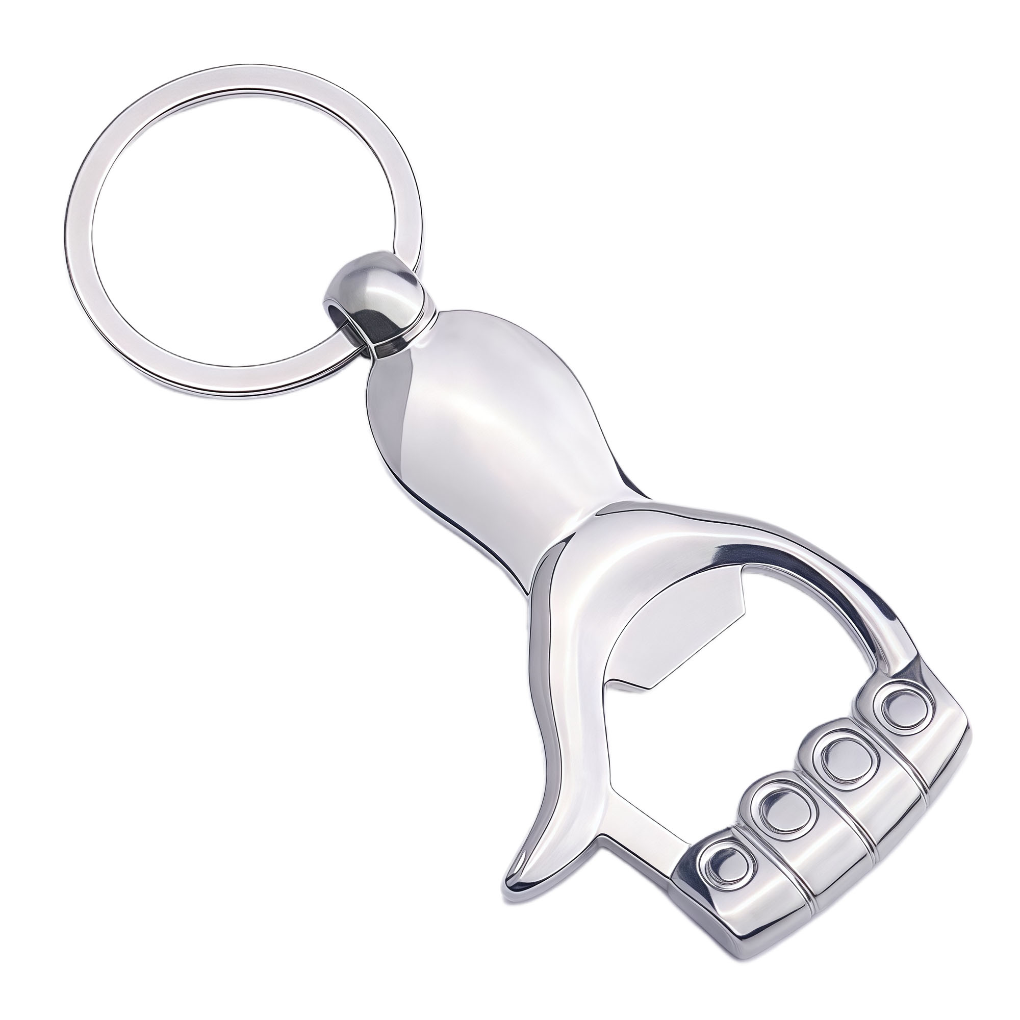Thumbs Up Beer Bottle Opener Keychain 3