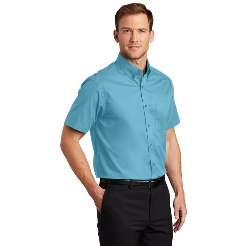 Port Authority Tall Short Sleeve Easy Care Shirt. 86