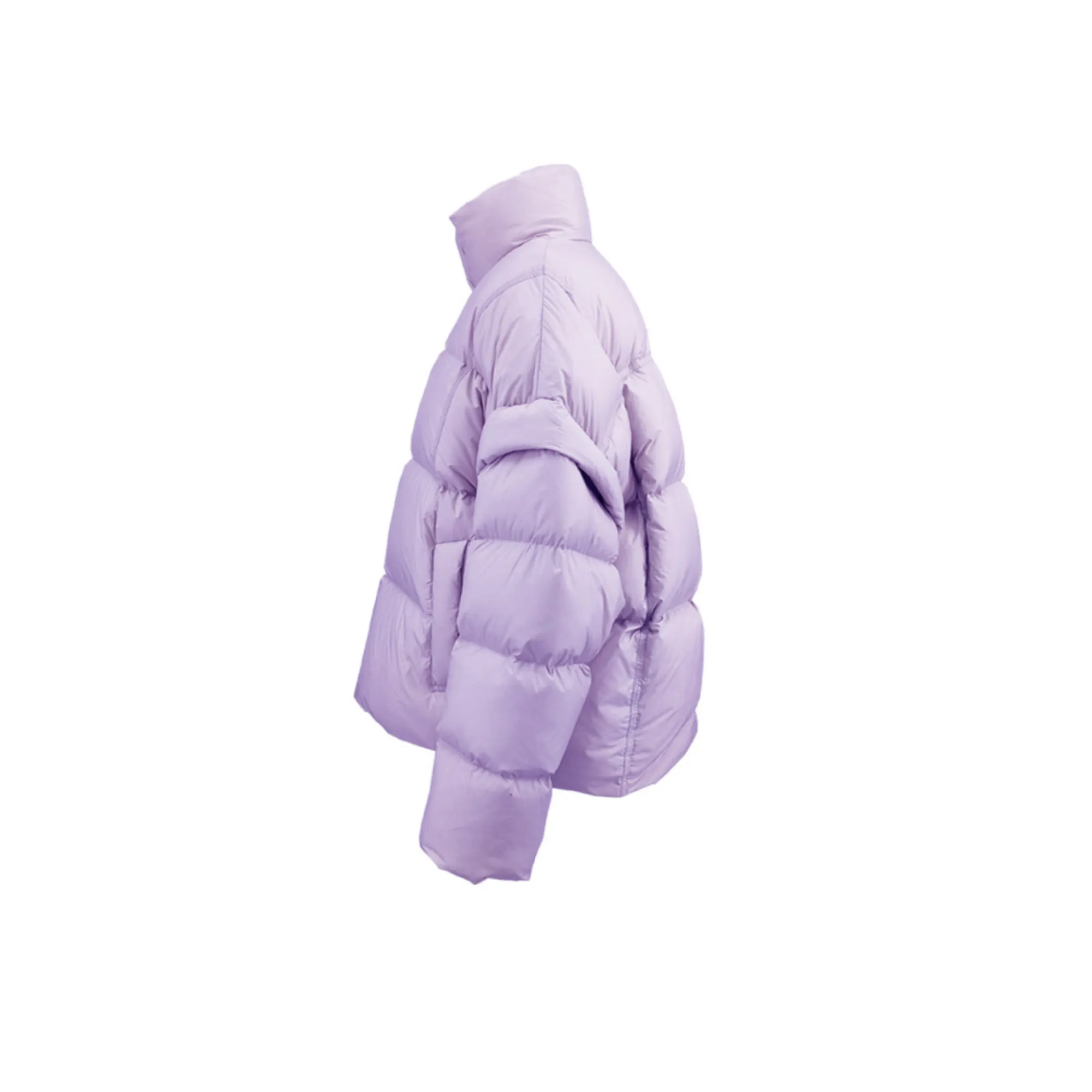 Stand Collar 90 White Duck Down Thick Puffer Jacket 4