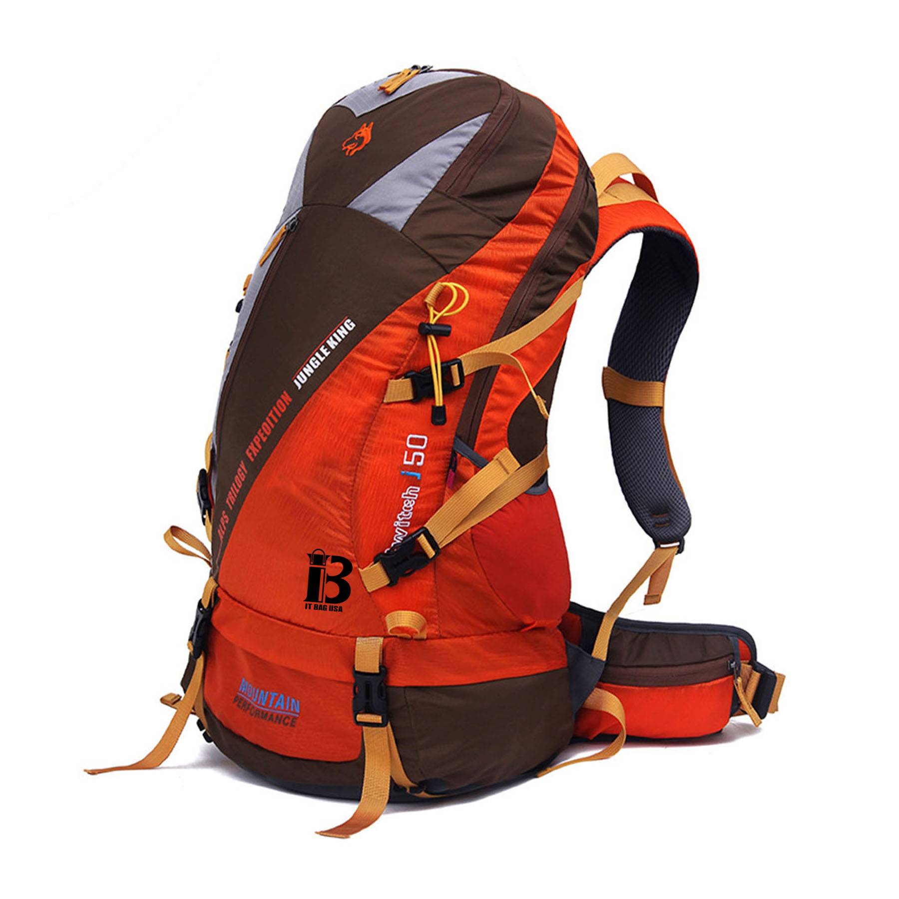 Nylon Large Capacity Hiking Bag Backpack 3