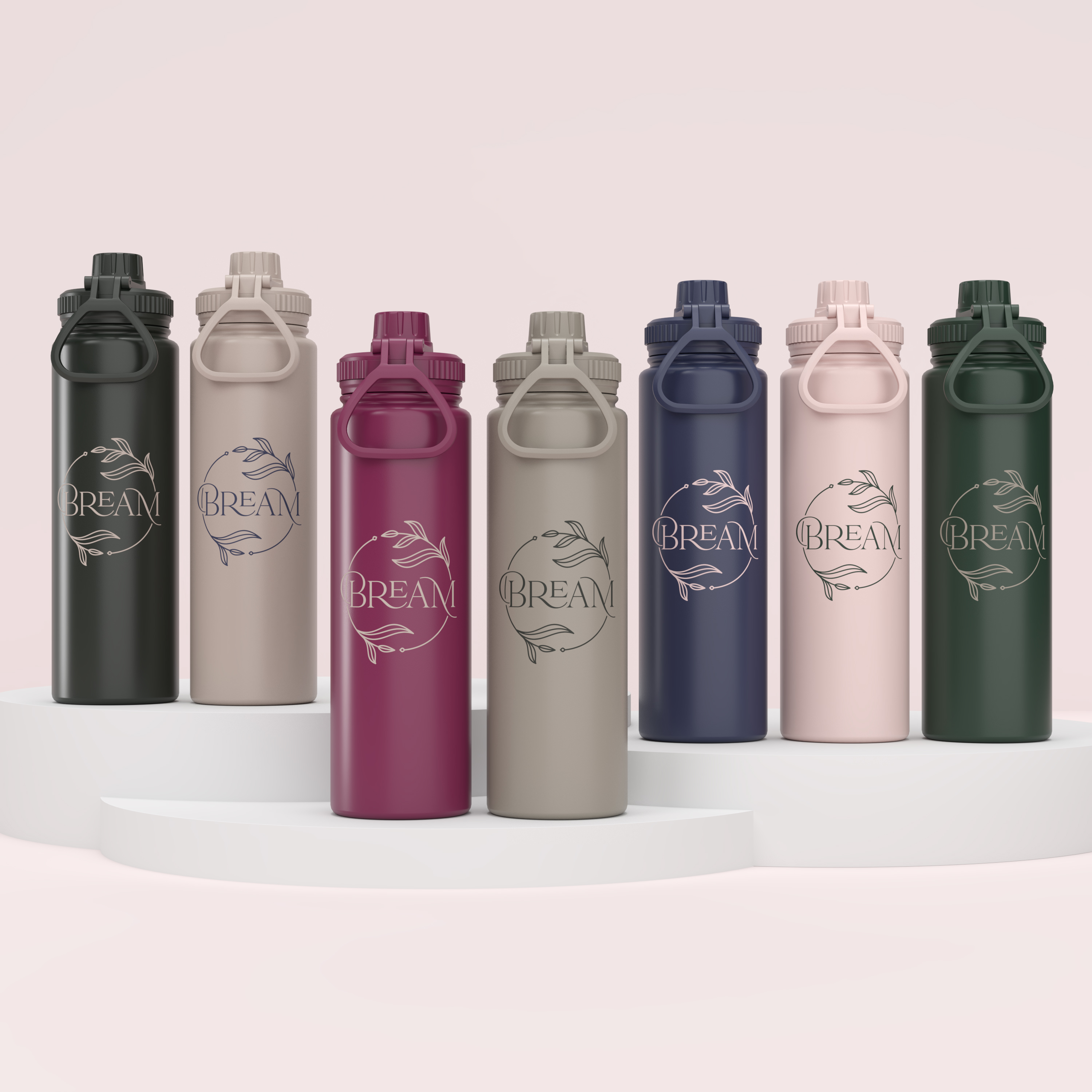 Prime time 710ml / 24 oz recycled stainless steel bottle 19