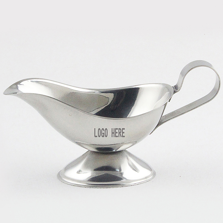 3 OZ Stainless Steel Sauce Boat 3