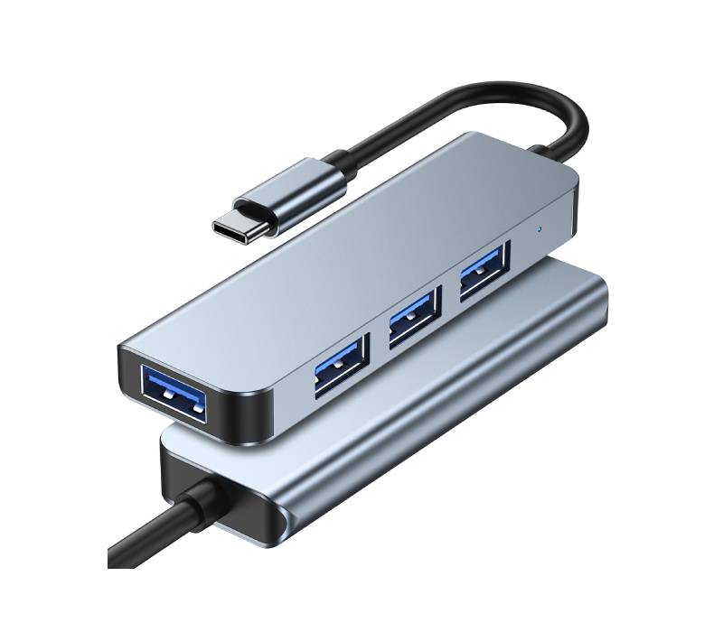 4-Port All Channel Type-C USB Hub 5