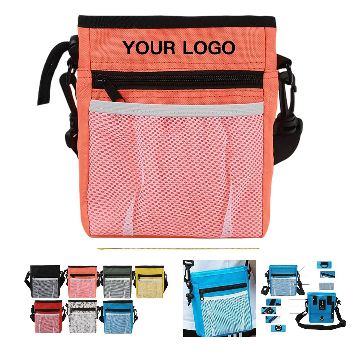 Dog Training Treat Pouch with Clip and Dispenser 2