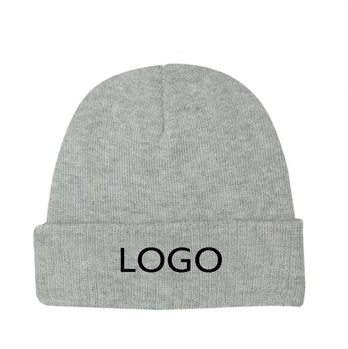 Knit Beanie With Cuff 2