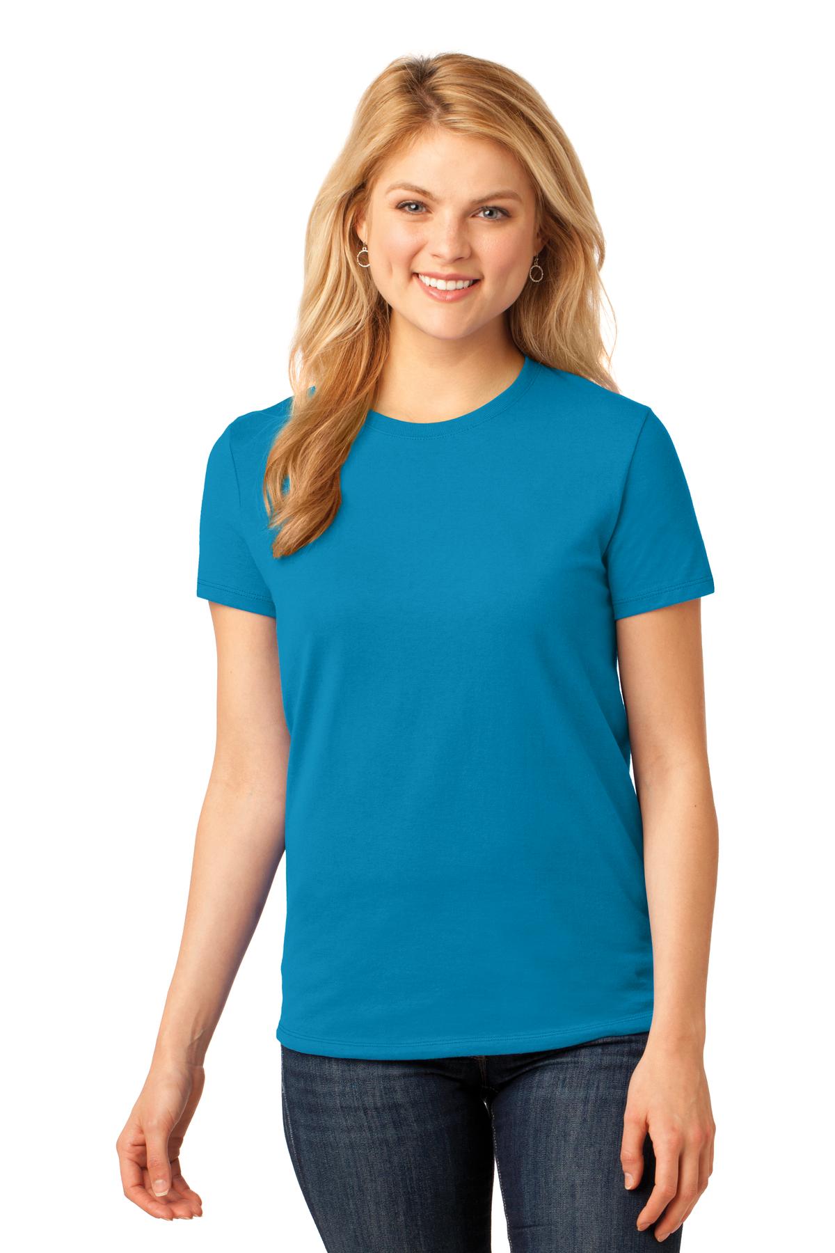 Port & Co Women's Core Cotton Tee. LPC54 150