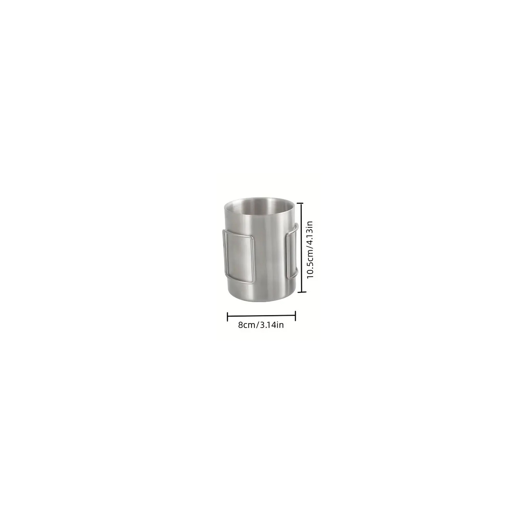 14 oz Stainless Steel Foldable Cup 2
