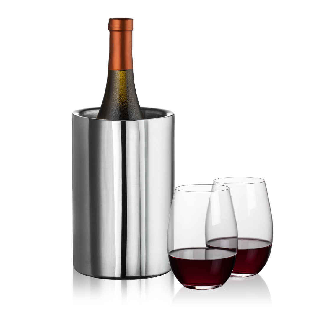 Jacobs Wine Cooler & Laurent Stemless Wine 1