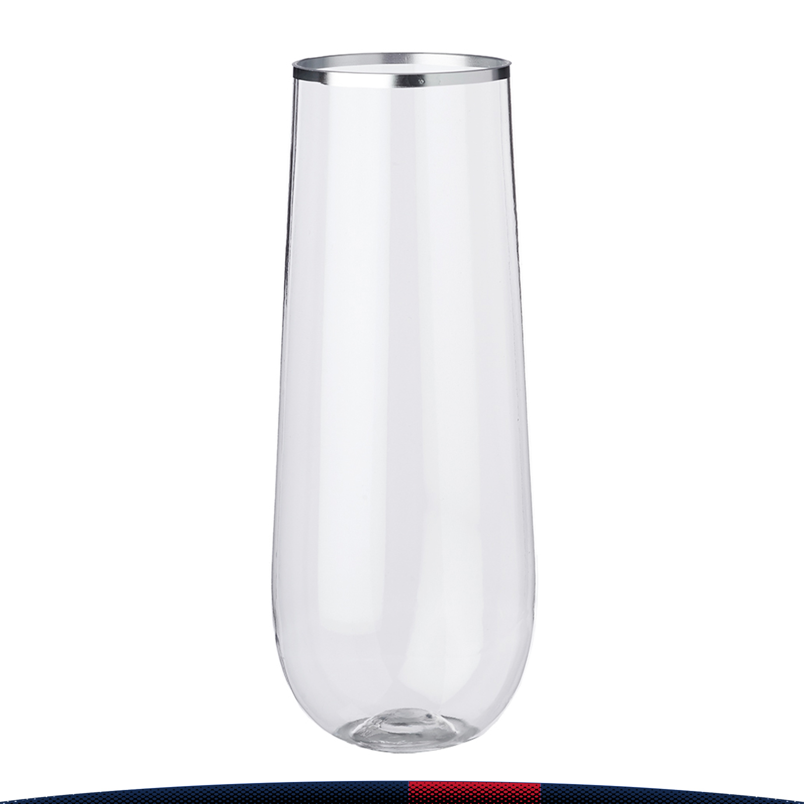 9 oz. Plastic Stemless Flute 3