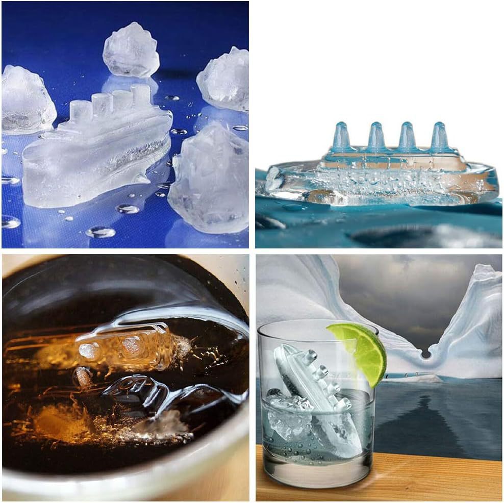 Silicone Titanic Ice Tray 8