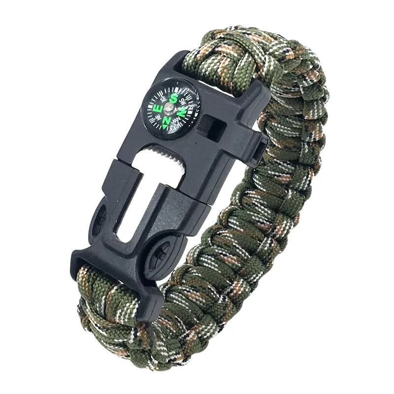 Outdoor Multifunctional Survival Bracelet 8