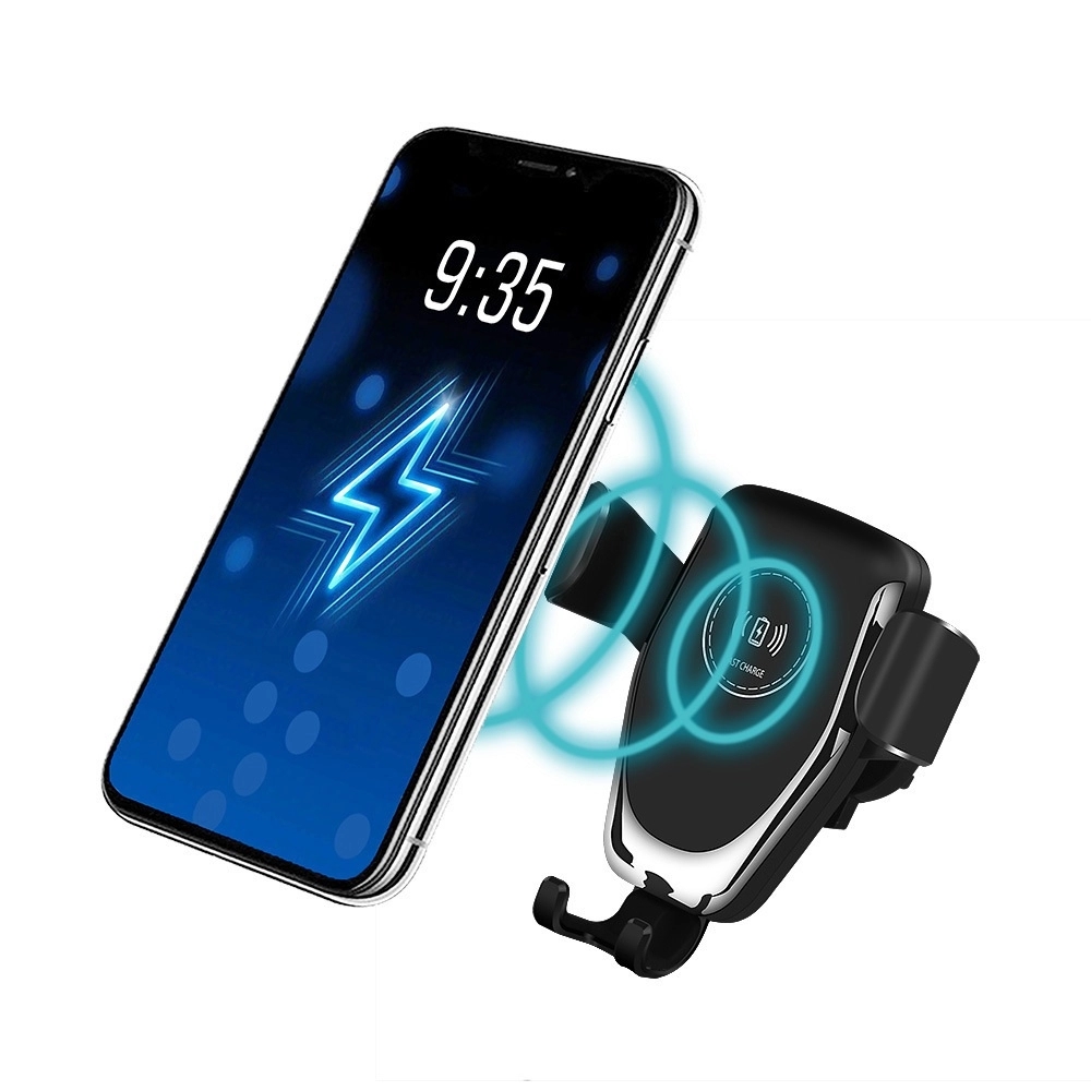 Auto Vent/Dashboard 10W Wireless Charger and Phone Holder 2