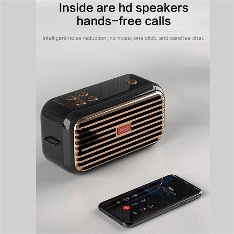 Portable Vintage Bluetooth Speaker 3