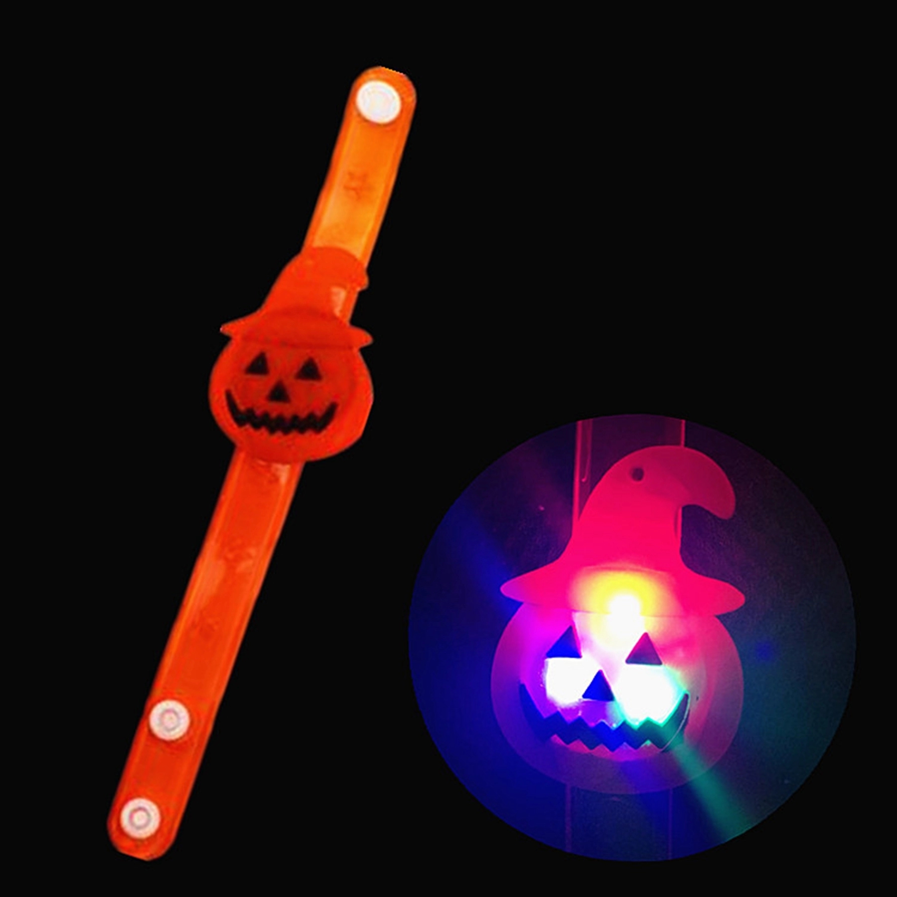 LED Halloween Wrist Strap Flash Bracelet 3
