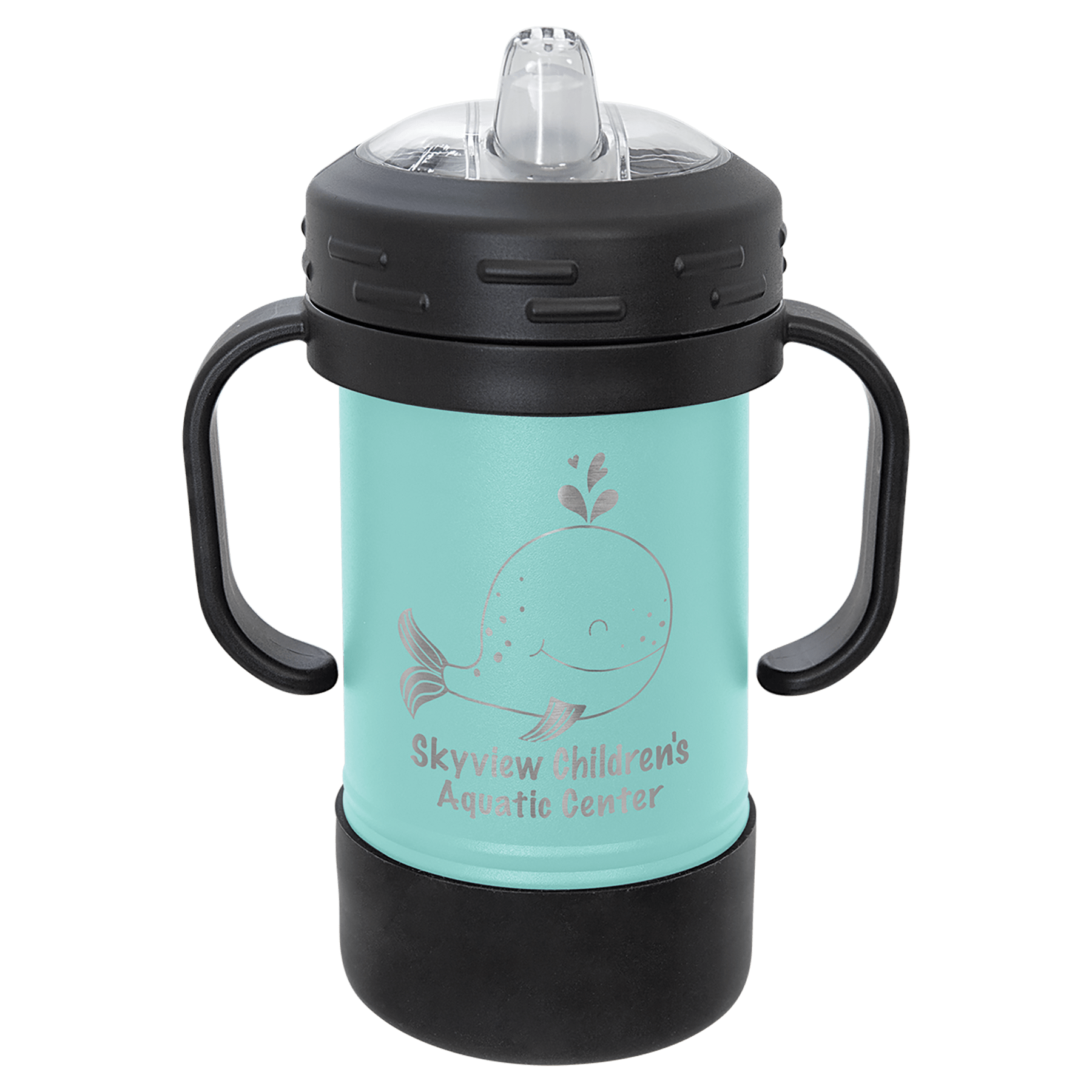 Polar Camel 10 oz. Teal Sippy Cup 2
