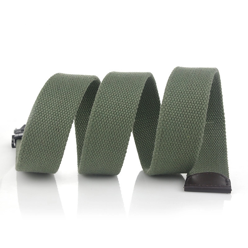 Outdoor Mental Buckle Canvas Belt 5