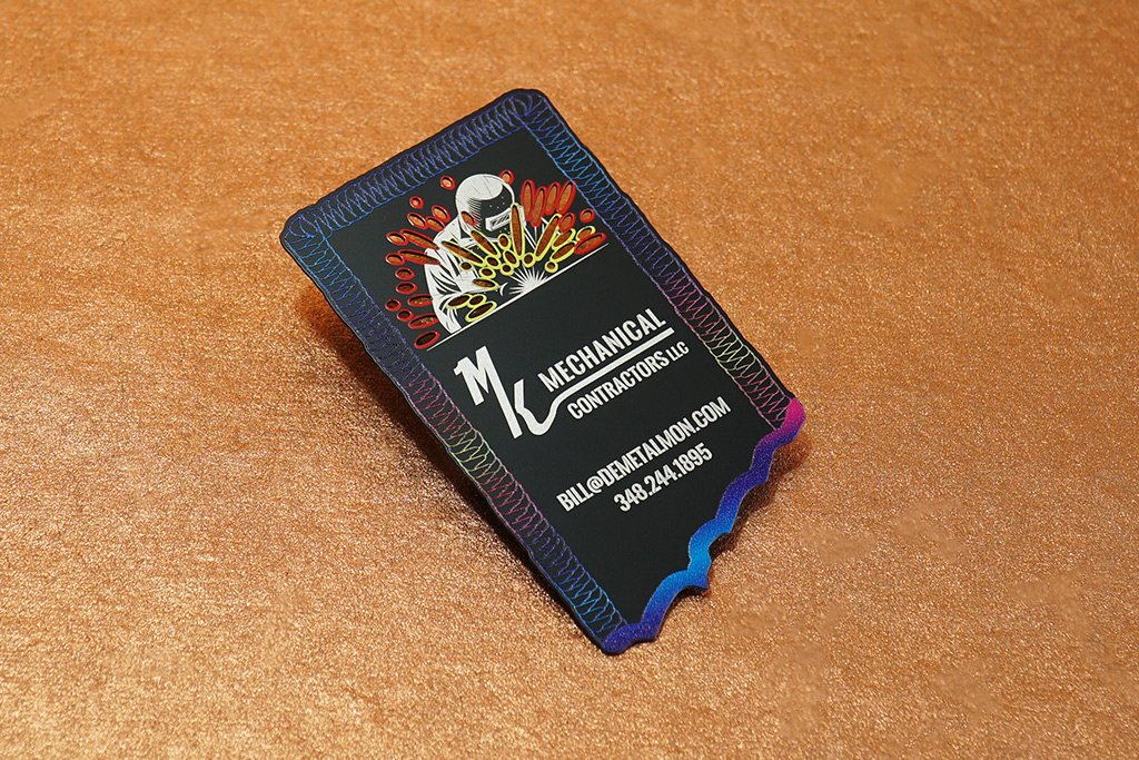 Black Metal Business Cards 47