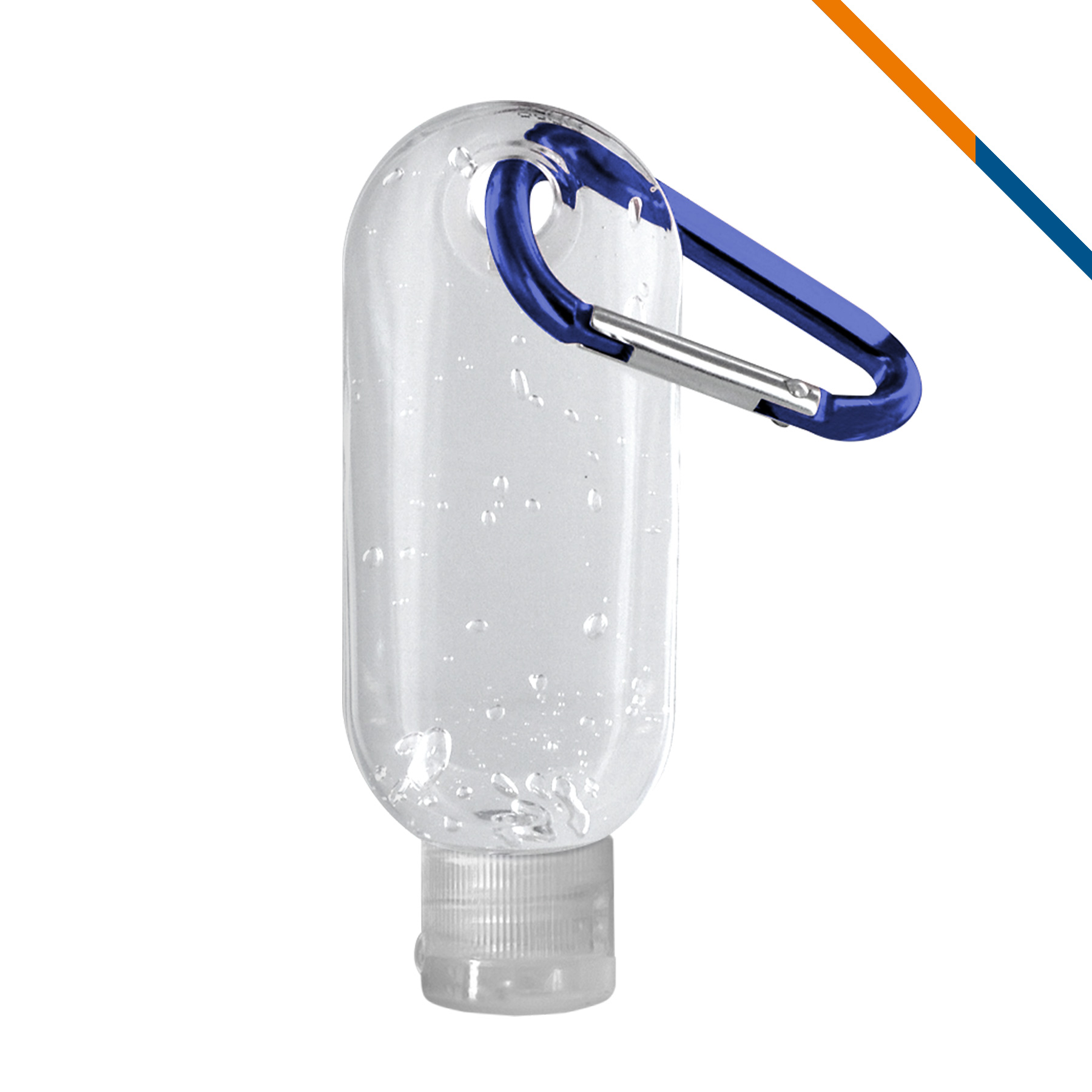 PureVibe Clear Bottle Clear Sanitizer With Carabiner - 1.9 OZ. 10