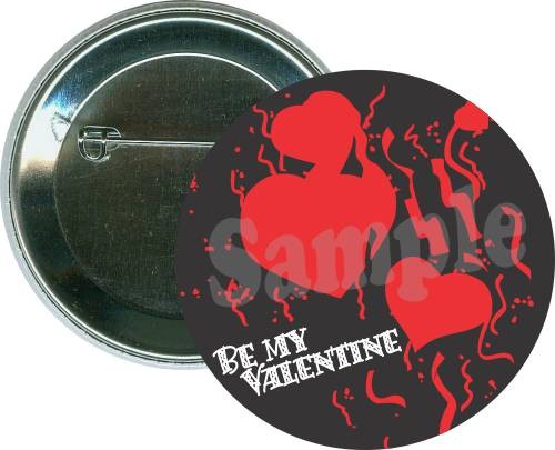 Be My Valentine, Valentines Day Button 1