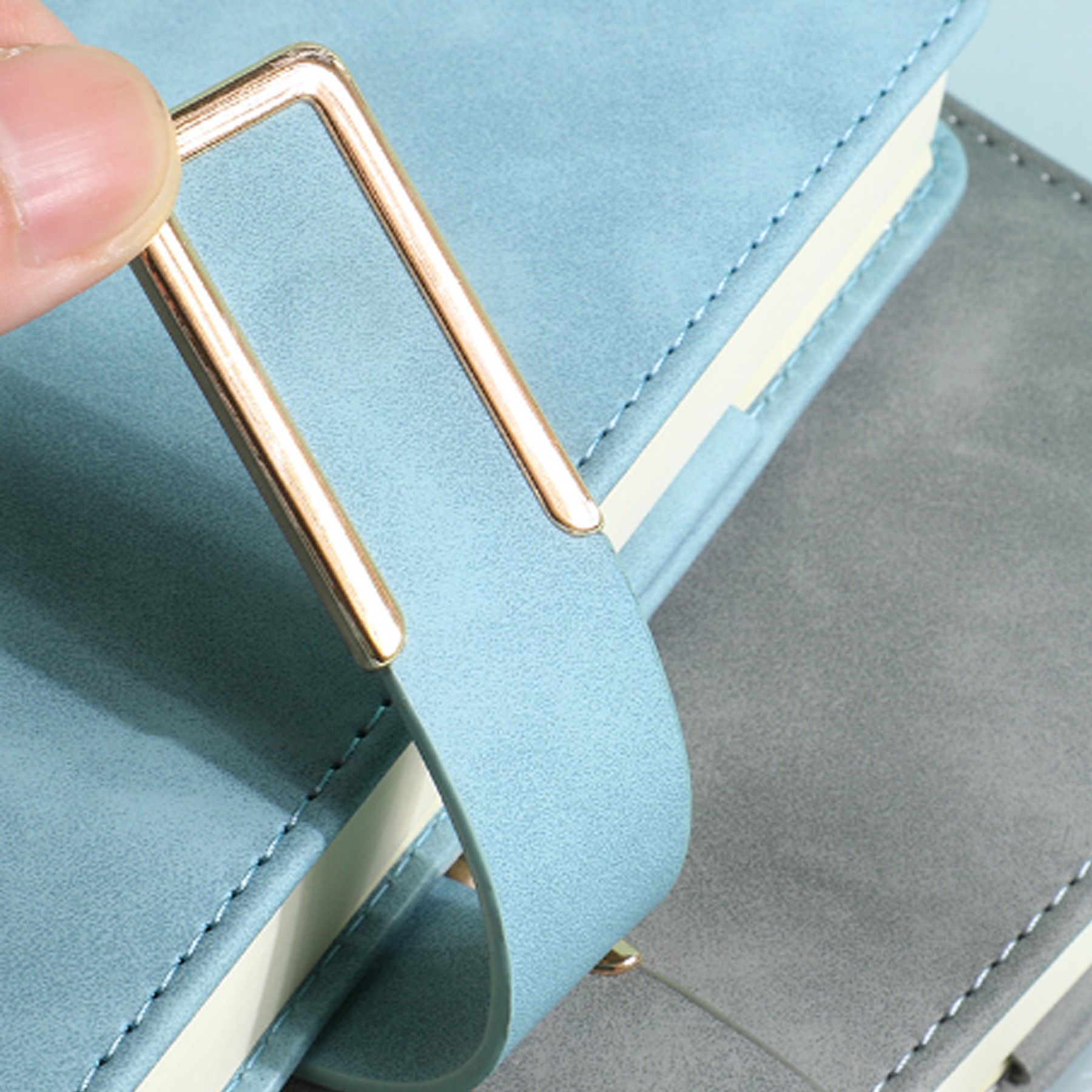 Business Notebook With Magnetic Buckle Closure 4