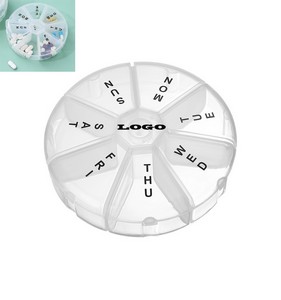 Circular Weekly Pill Box 1