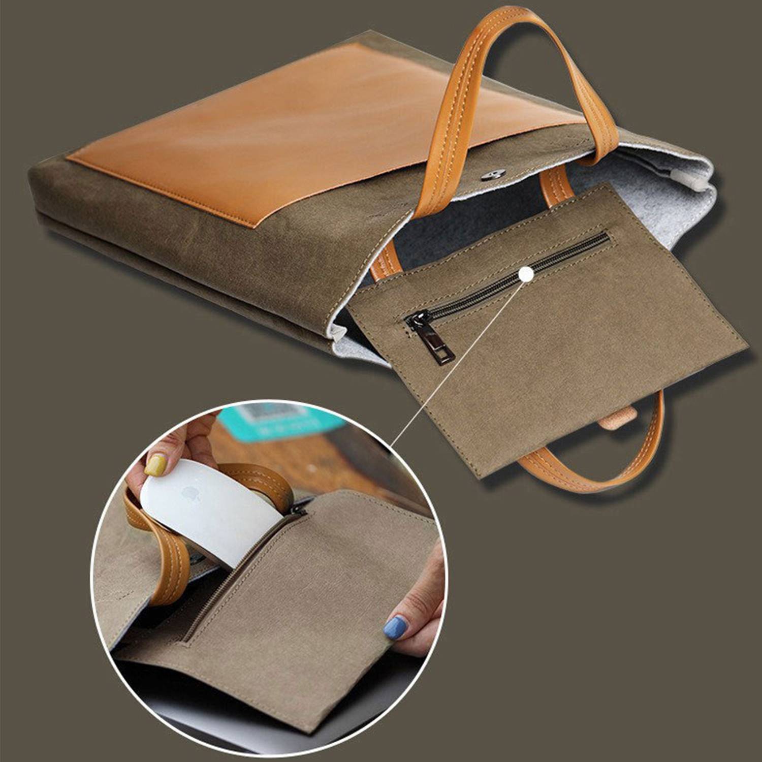 Waterproof Paper Laptop Tote Bag 3