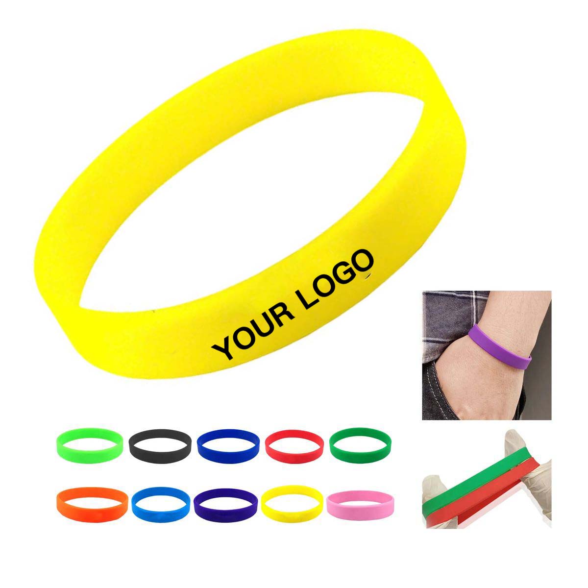 Comfort Fit Silicone Sports Wristband 11