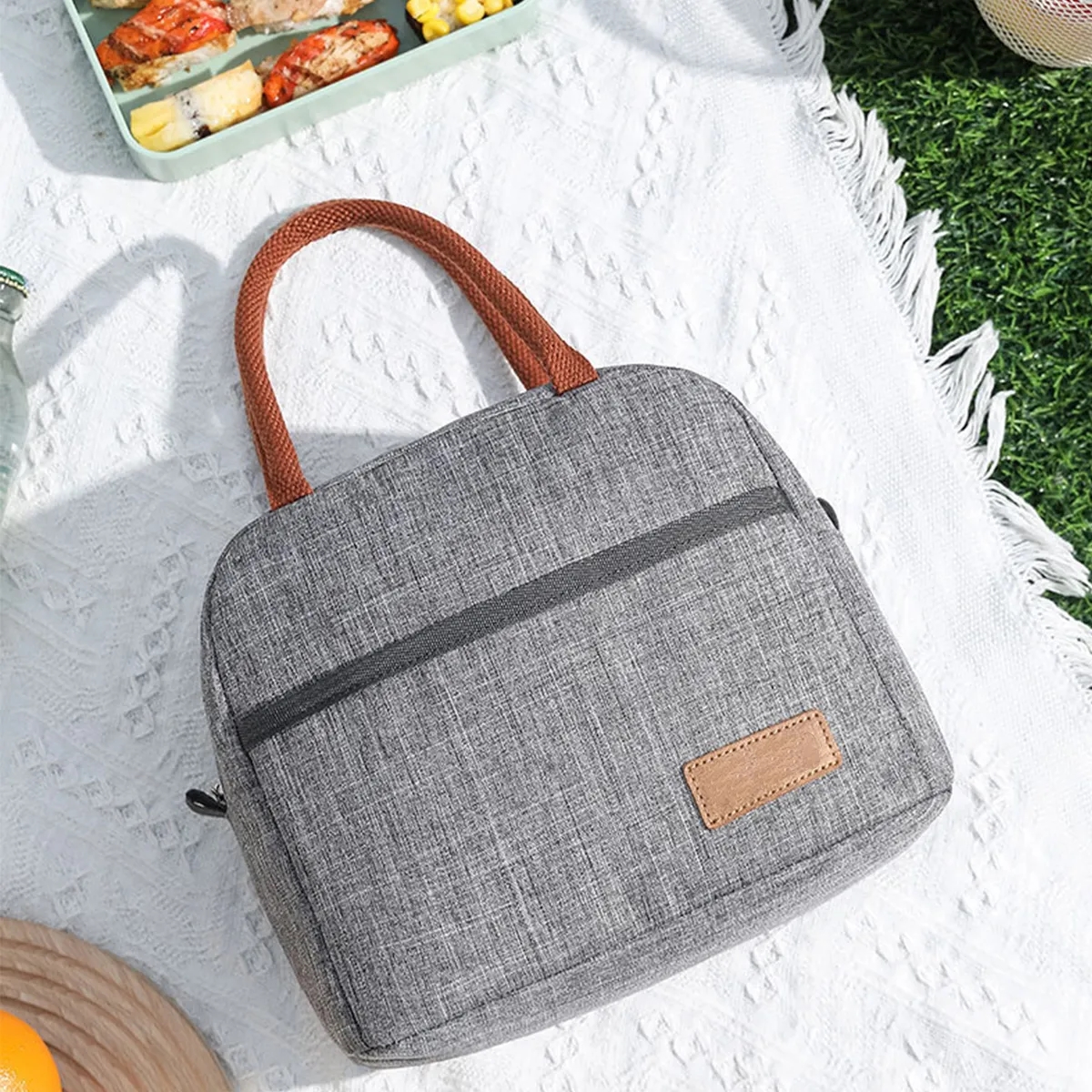 4 Styles Lunch Insulated Cooler Bags Picnic Outdoor Handbag 9
