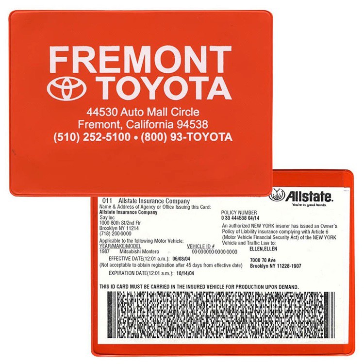 Insurance Card Holder 21