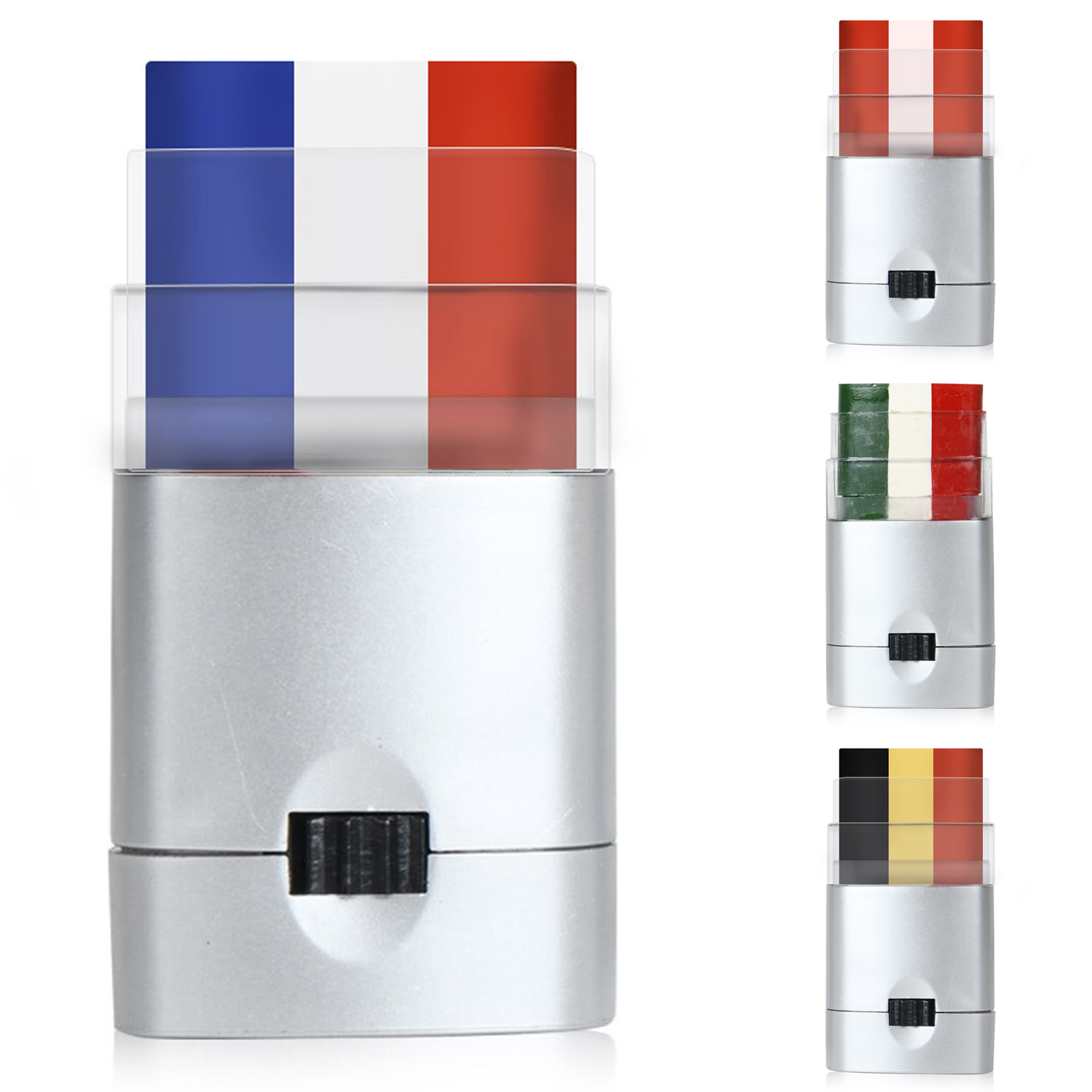 Plastic Lighter Shape National Flag Face Paint Stick 4