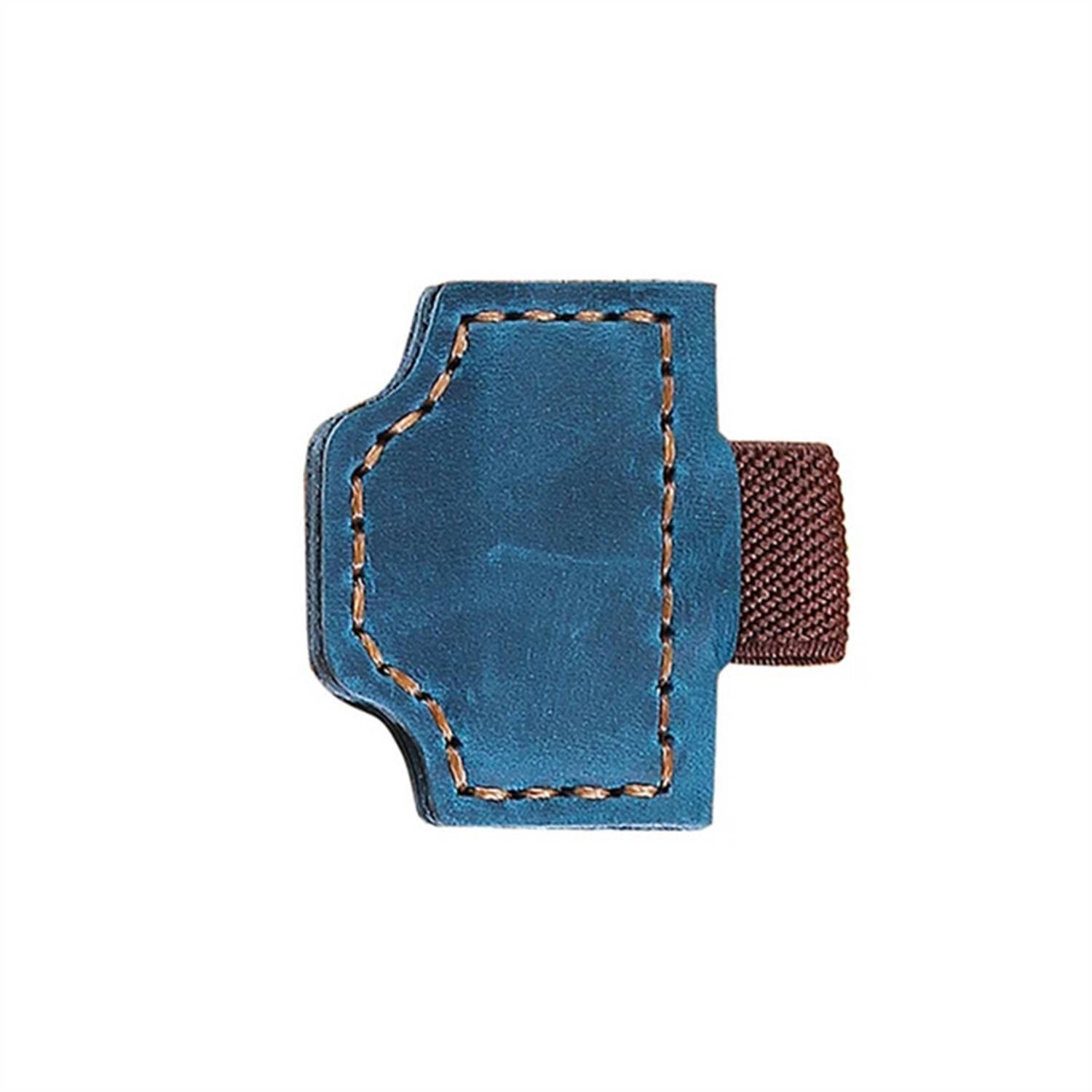 Genuine Leather Magnetic Bookmark w/ Pen Holder 9