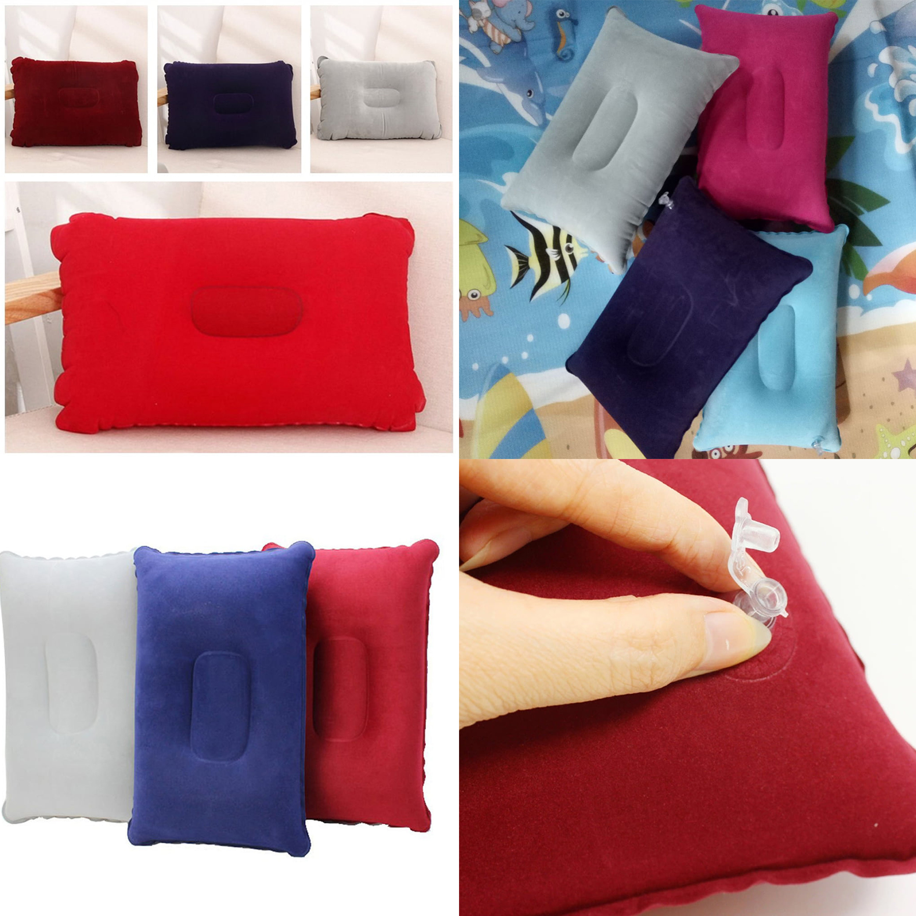 Portable Outdoor Air Inflatable Pillow 3