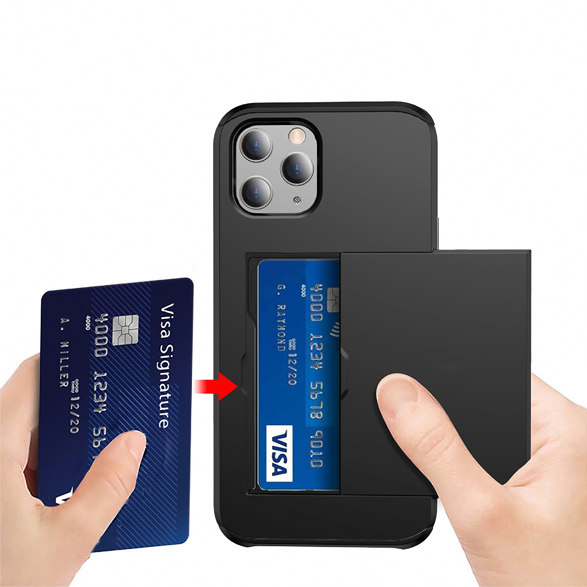 iPhone 12 Pro Polycarbonate Wallet Case 2